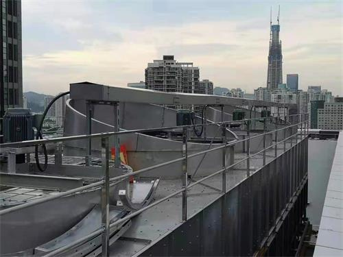 冷卻塔降噪常用方法介紹,冷卻塔降噪消聲器